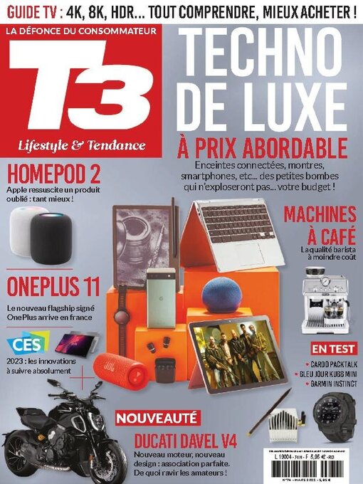 Title details for T3 Gadget Magazine France by Blizz Media - Available